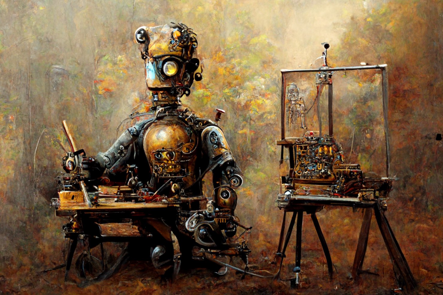 AI Robot Painter