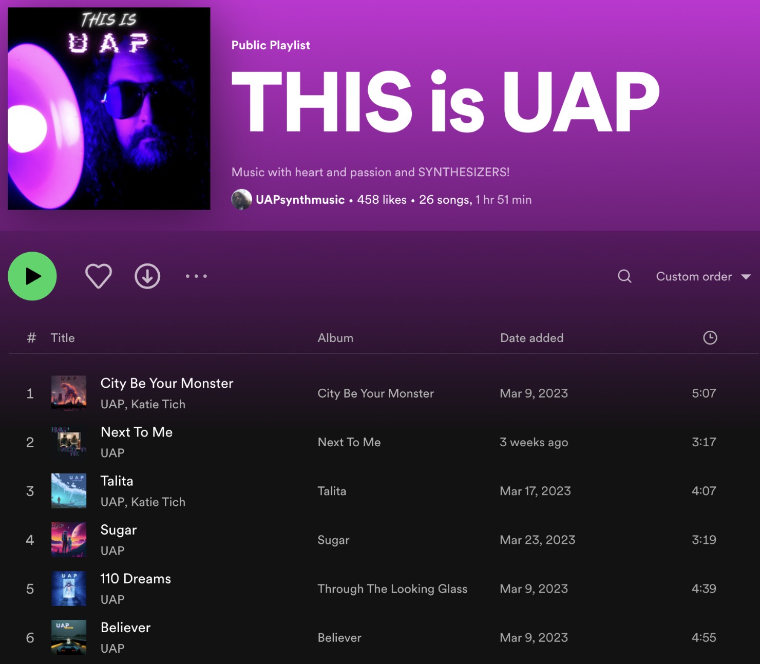 This is UAP playlist