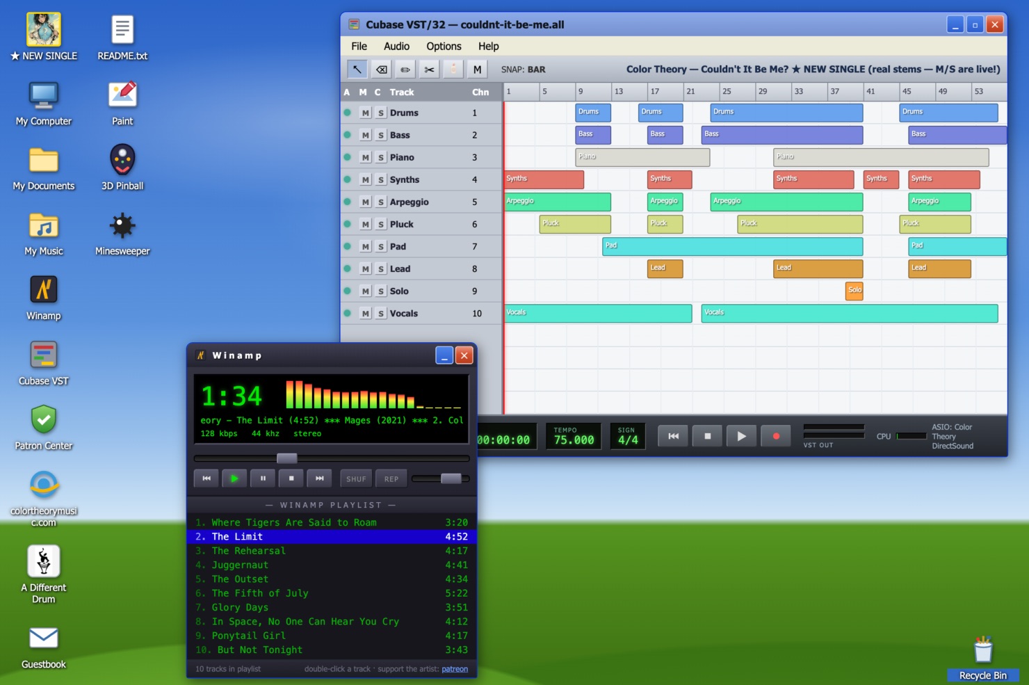 I Built a Windows XP Website for My Music — Passive Promotion